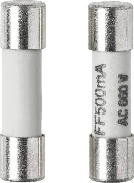 VOLTCRAFT 123421 Feinsicherung (Ø x L) 5 mm x 20 mm 500 mA 660 V Superflink -FF- Inhalt 1 St.