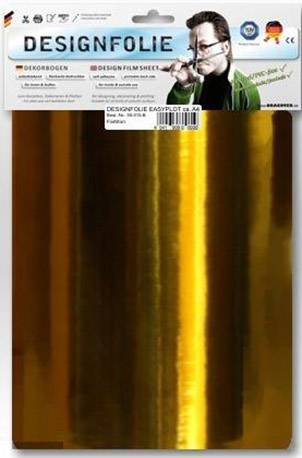Oracover 50-098-B Designfolie Easyplot (L x B) 300 mm x 208 mm Chrom-Orange