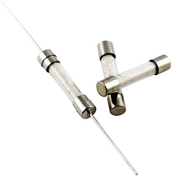TRU COMPONENTS 1576521 TC-632.220 2A Feinsicherung (Ø x L) 6.3 mm x 32 mm 2 A 250 V Mittelträge -mT- Inhalt 1 St.