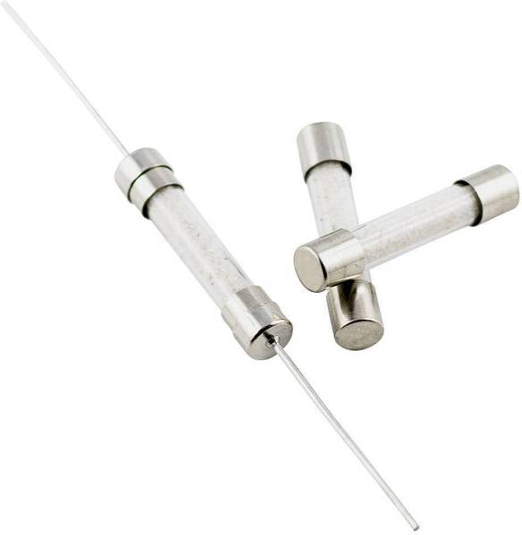 TRU COMPONENTS 1576588 TC-632324 Feinsicherung (Ø x L) 6.3 mm x 32 mm 5 A 250 V Träge -T- Inhalt 1 St.
