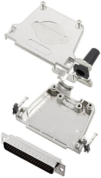 TRU COMPONENTS TCDTZF37HDP62K 7709112 D-SUB Stiftleisten-Set 180 ° Polzahl: 62 Lötkelch 1 St.