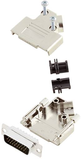 TRU COMPONENTS TCD45PKM15HDP26K 7709352 D-SUB Stiftleisten-Set 45 ° Polzahl: 26 Lötkelch 1 St.