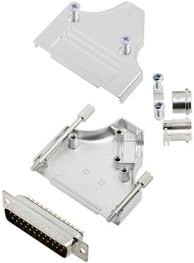 TRU COMPONENTS TCMHDM3525DMPK 7709560 D-SUB Stiftleisten-Set 35 ° Polzahl: 25 Lötkelch 1 St.