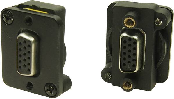 Cliff CP30229BM D-SUB Adapter VGA-Buchse - VGA-Buchse 1 St.