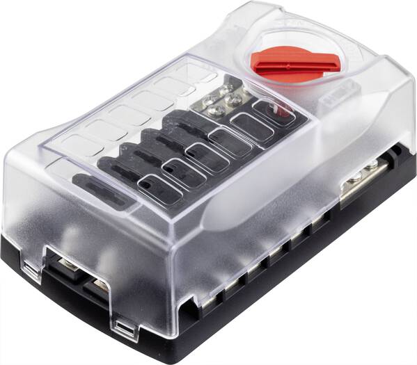 TRU COMPONENTS TC-9067936 KFZ-Sicherungshalter Passend für (Sicherungen) Flachsicherung Standard 30 A 32 V/DC 1 St.