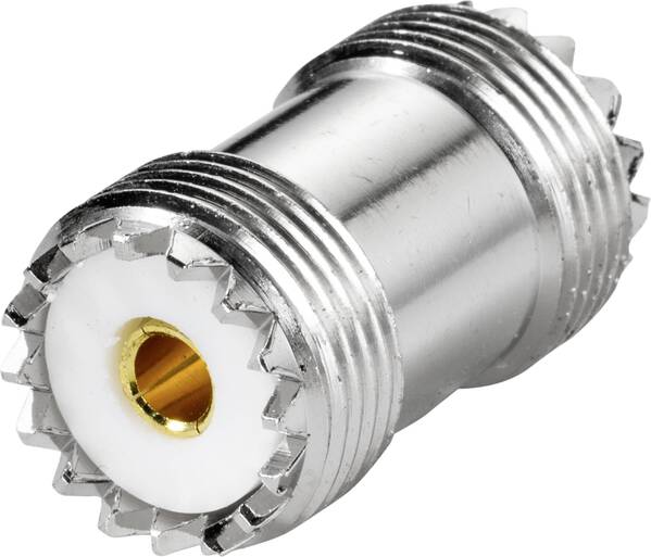 TRU COMPONENTS TC-9199212 UHF-Adapter UHF-Buchse - UHF-Buchse 1 St. Bulk