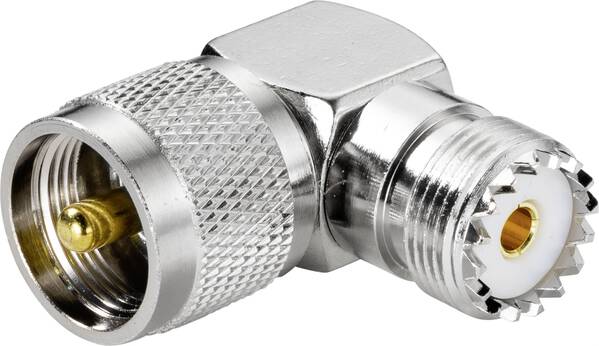 TRU COMPONENTS TC-9199216 UHF-Adapter UHF-Buchse - UHF-Stecker 1 St. Bulk