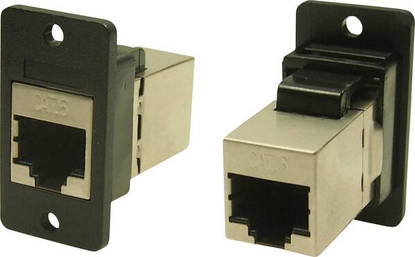 Cliff FM SLIM FT CAT6 3.2 HOLE BLK CP30622X1 Adapter, Einbau Schwarz 1 St.