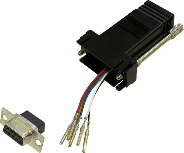 BKL Electronic 10121101 Adapter D-SUB-Buchse 9pol. - RJ12-Buchse 1 St. Single