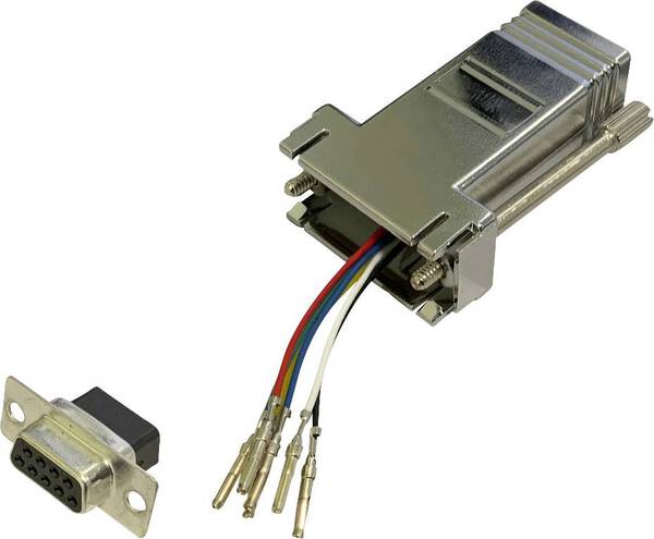 BKL Electronic 10121102 Adapter D-SUB-Buchse 9pol. - RJ12-Buchse 1 St. Single