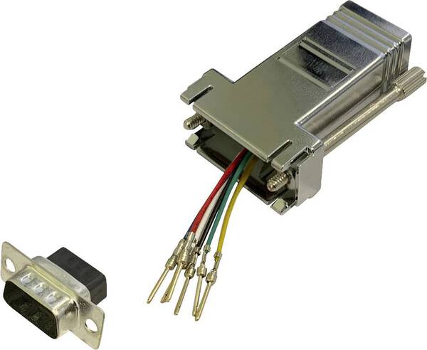 BKL Electronic 10121105 Adapter D-SUB-Stecker 9pol. - RJ12-Buchse 1 St. Single