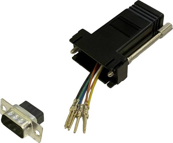BKL Electronic 10121110 Adapter D-SUB-Stecker 9pol. - RJ45-Buchse 1 St. Single