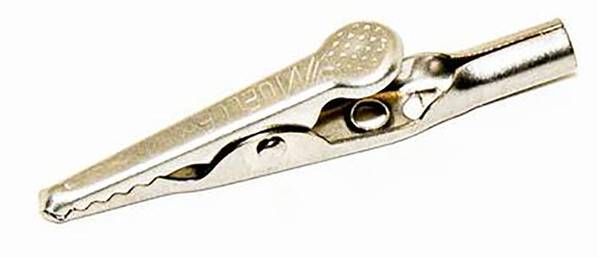 Mueller Electric BU-60 Krokodilklemme Stahl Klemmbereich max.: 7.90 mm Länge: 12.50 mm 1 St.