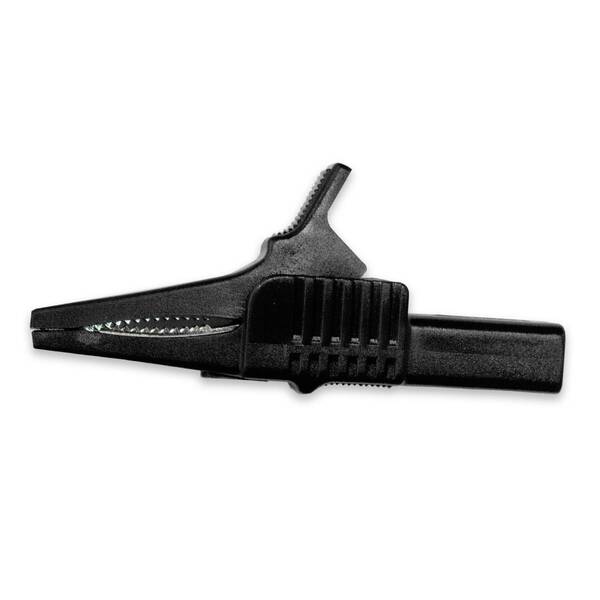 Mueller Electric BU-65-0 Krokodilklemme Schwarz Klemmbereich max.: 19 mm Länge: 85 mm 1 St.