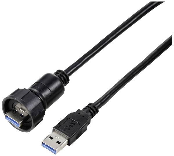 USB 3,0 Adapter inkl. 1 m Kabel TC-12770412 TRU COMPONENTS Inhalt: 1 St.