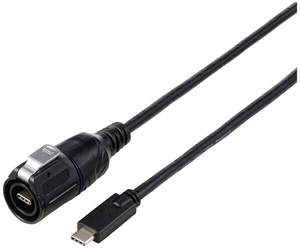 USB Typ C® Adapter inkl. 1 m Kabel TC-12770464 TRU COMPONENTS Inhalt: 1 St.