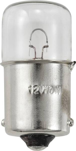 TRU COMPONENTS TC-12842708 Kleinröhrenlampe 12 V 10 W BA15s Warmweiß 1 St.