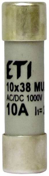 ETI 002625401 Multimetersicherung (Ø x L) 10.30 mm x 38 mm 4 A 1000 V Inhalt 1 St.