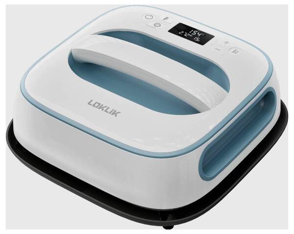 Loklik Easy Heat Press Heizpresse Blau
