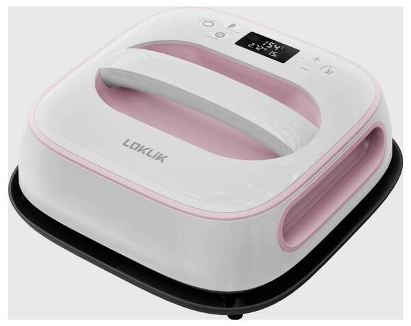 Loklik Easy Heat Press Heizpresse Pink
