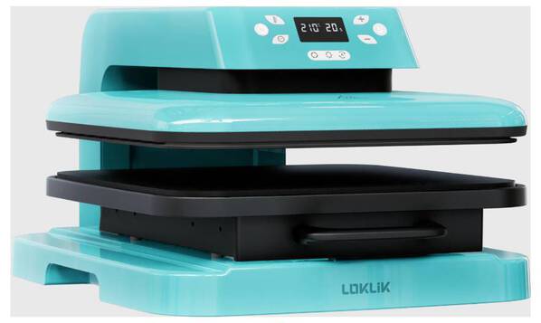 Loklik Auto Heat Press Heizpresse Türkis
