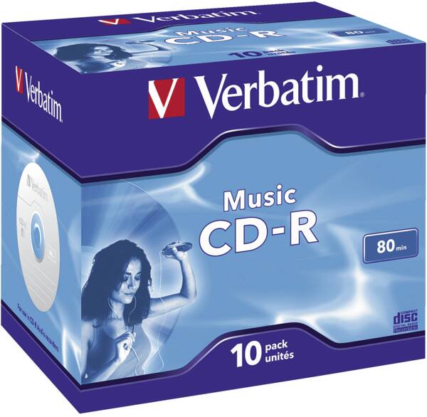 CD-R 80Min 10er JC AUDIO