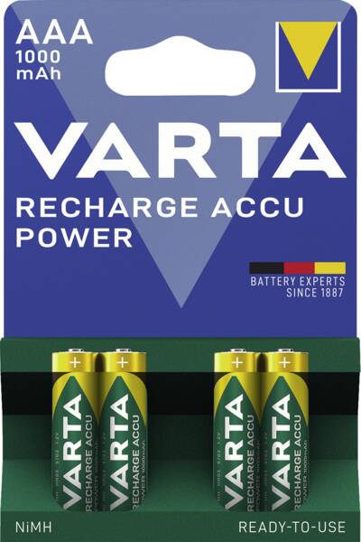5703 Recharge Accu Power Micro 1000 mAh 4er Blister