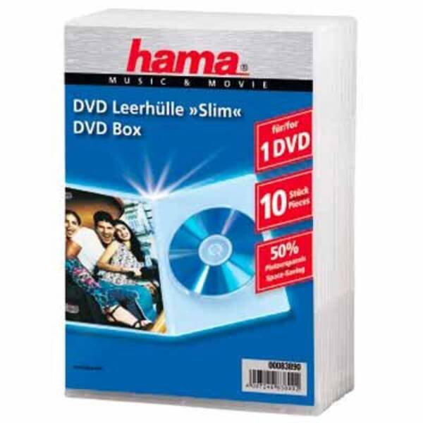 83890 DVD SLIM LH. - Transparent