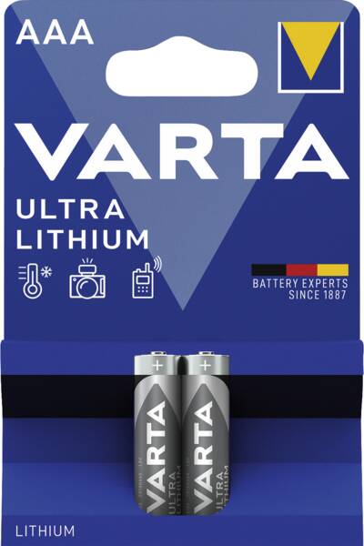6103 Ultra Lithium Micro AAA 2er Blister