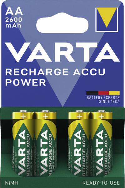 5716 Recharge Accu Power Mignon 2600mAh 4er Blister
