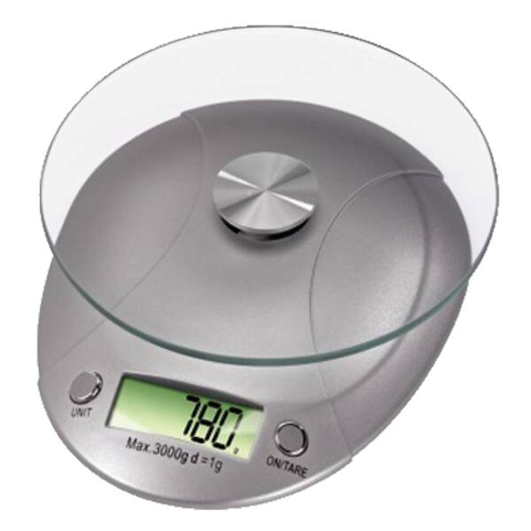 106993 KUECHENWAAGE MILLA - Silber