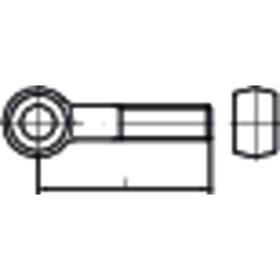 NOBRAND - Augenschrauben DIN 444 Form B Stahl 4.6 galvanisch verzinkt M16 x 160mm