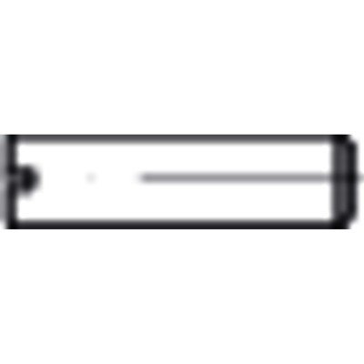 NOBRAND - Gewindestift mit Schlitz und Kegelkuppe DIN 551 Stahl 14H blank M4 x 6mm