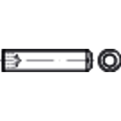 NOBRAND - Gewindestift mit ISK und Ringschneide ISO 4029 Edelstahl A1/A2 M16x2x50mm