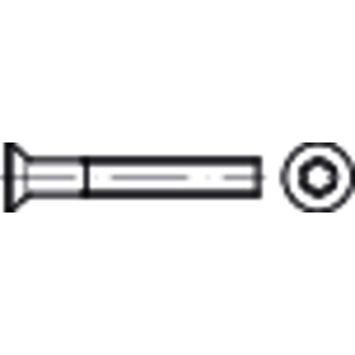 NOBRAND - Senkschraube mit TORX®-Profil DIN 965 Edelstahl A2 M10 x 30mm