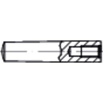 NOBRAND - Kegelstift mit Innengewinde DIN 7978 Form A Stahl 9S20K blank ø12 x 60mm