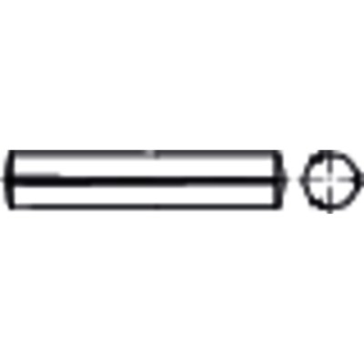 NOBRAND - Kegelkerbstift ISO 8744 Edelstahl A1 1.4305 blank ø3 x 8mm