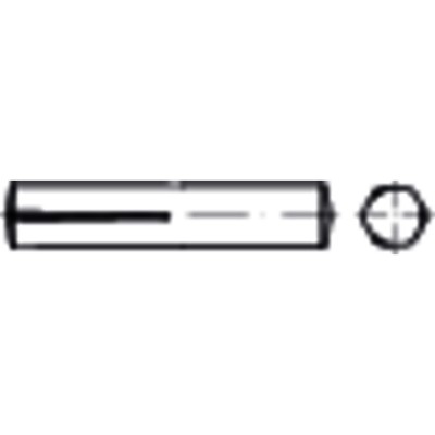 NOBRAND - Passkerbstift ISO 8745 Edelstahl A1 1.4305 blank ø3 x 8mm