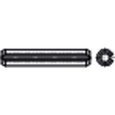 NOBRAND - Spannstift, geschlitzt, schwere Ausführung ISO 8752 Edelstahl 1.4310 ø4,5x36mm