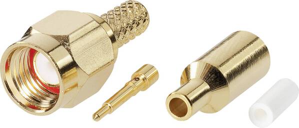 TRU COMPONENTS 1579346 SMA-Steckverbinder Stecker, gerade 50 Ω 1 St.