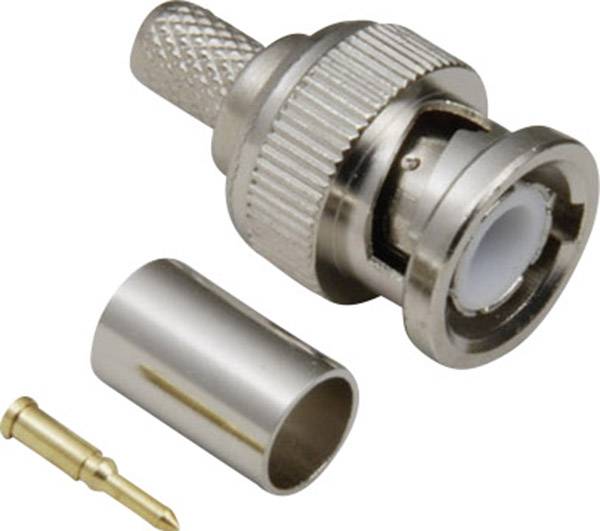 TRU COMPONENTS 1579546 BNC-Steckverbinder Stecker, gerade 50 Ω 1 St.