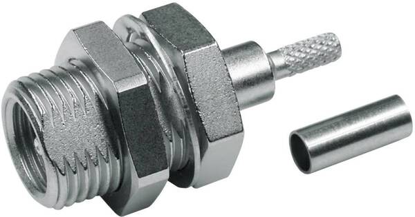 Telegärtner 100027727 100027727 FME-Steckverbinder Stecker, Einbau vertikal 50 Ω 1 St.
