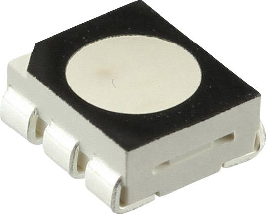 CREE CLP6C-FKB-CM1Q1H1BB7R3R3 SMD-LED PLCC6 Rot, Grün, Blau 915 mcd, 1820 mcd, 457.5 mcd 120 ° 20 mA 2 V, 3.2 V