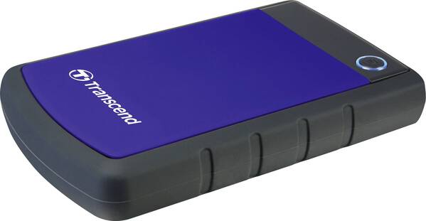 Transcend StoreJet® 25H3B 2 TB Externe Festplatte 6.35 cm (2.5 Zoll) USB-A (USB 3.2 Gen 1) Blau, Grau TS2TSJ25H3B