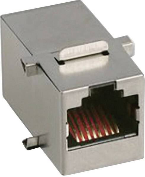 MH Connectors MH3101S-8821 RJ45-Kupplung 2101-0115-02 Buchse, Einbau Metall 1 St.