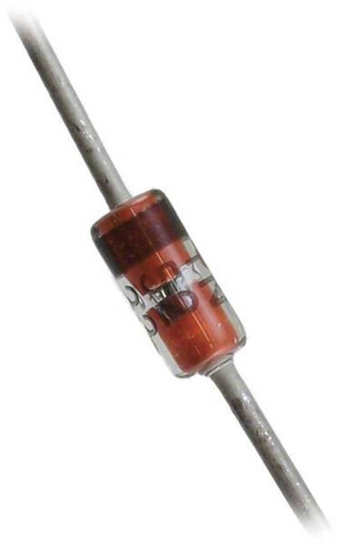 ON Semiconductor Z-Diode BZX79C6V8 Gehäuseart (Halbleiter) DO-35 Zener-Spannung 6.8 V Leistung (max) P(TOT) 500 mW
