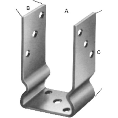 U-Pfostenlasche tzn 121 Import CE