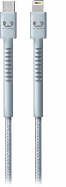 214991 USB-C-LIG CAB 2,0 FABRIQ - Dusky Blue