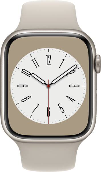 Watch Series 8 GPS, 45mm Alu polarsternfarbenes Armband - Re - Polarstern