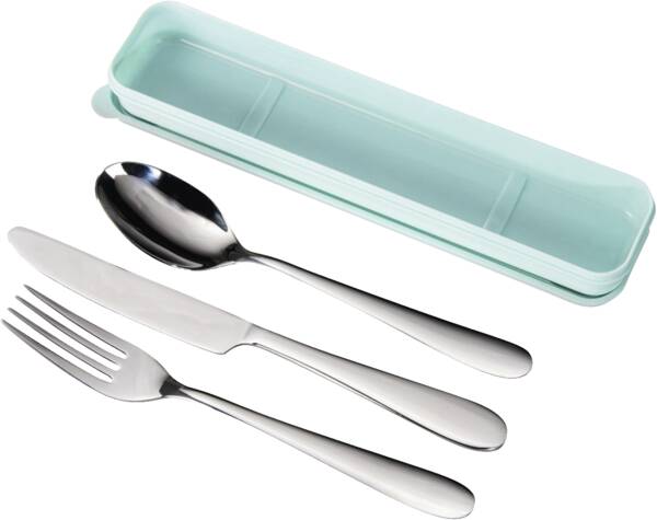 181599 Besteck-Set, 3-teilig, mit Etui